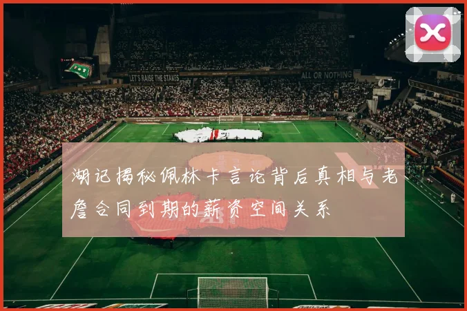 湖记揭秘佩林卡言论背后真相与老詹合同到期的薪资空间关系